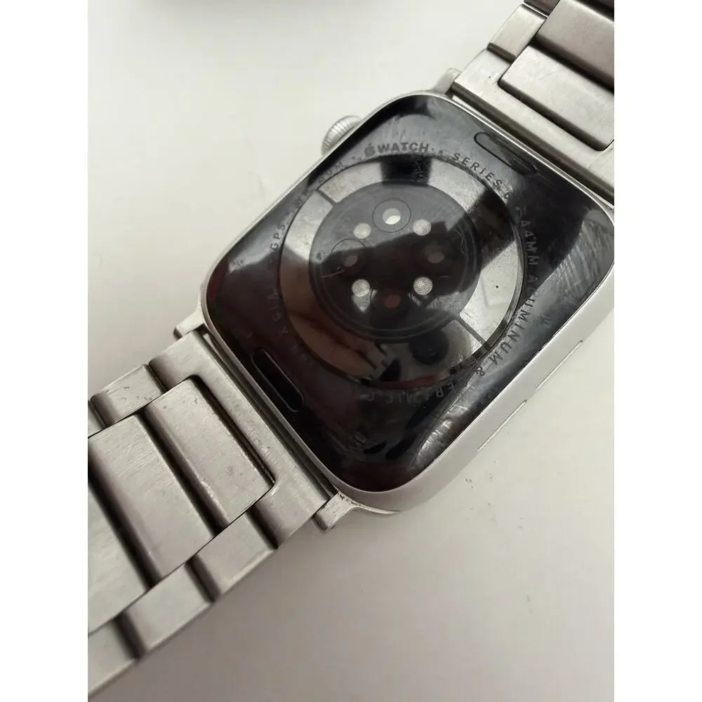 (Locked)Apple Watch series 6 Sliver stainless steel 44mm GPS+Cellular FOR PARTS